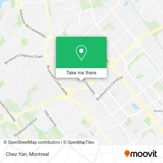 Chez Yan map