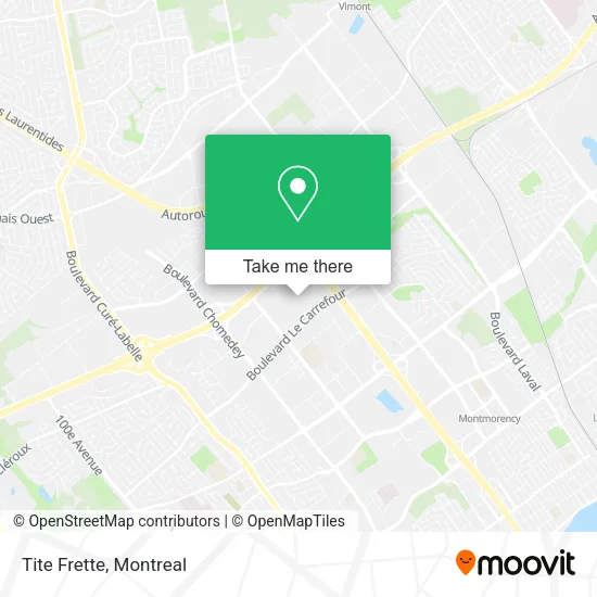 Tite Frette map