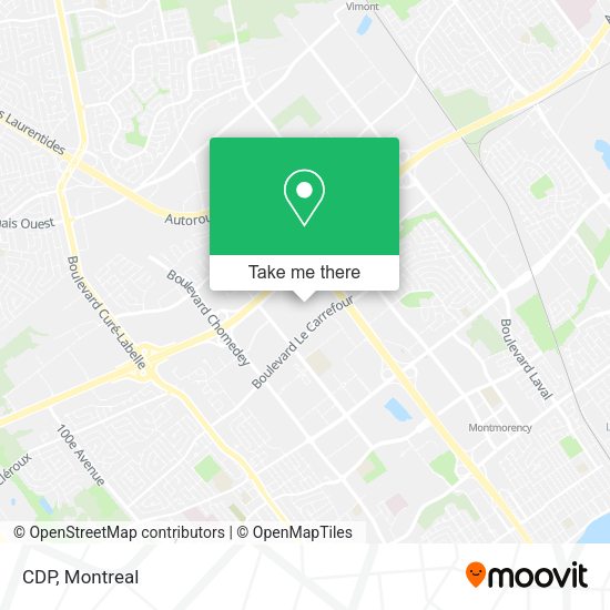 CDP map