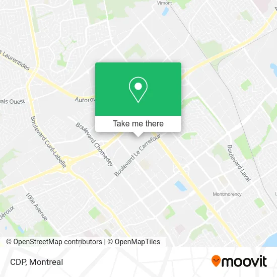 CDP map