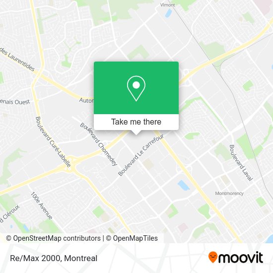 Re/Max 2000 map