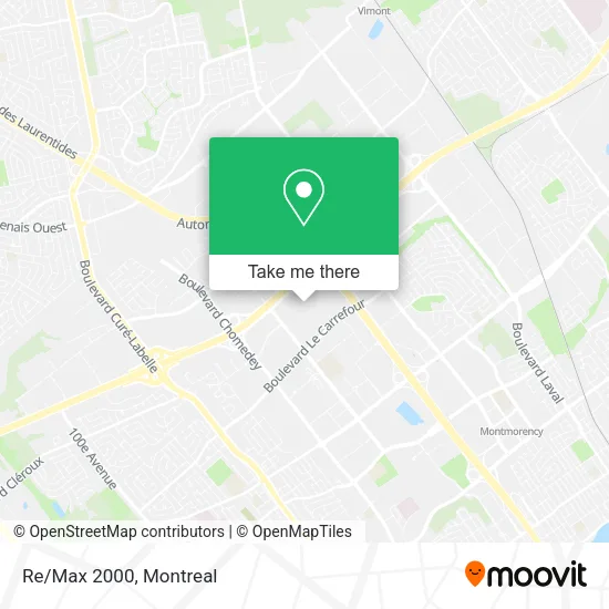 Re/Max 2000 map