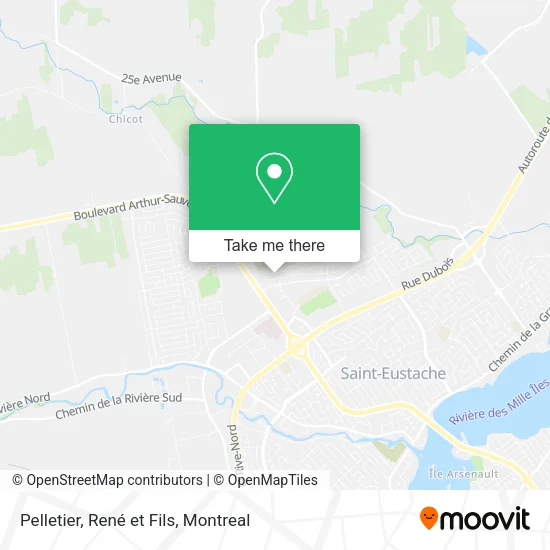 Pelletier, René et Fils map