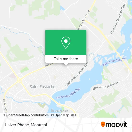 Univer-Phone map