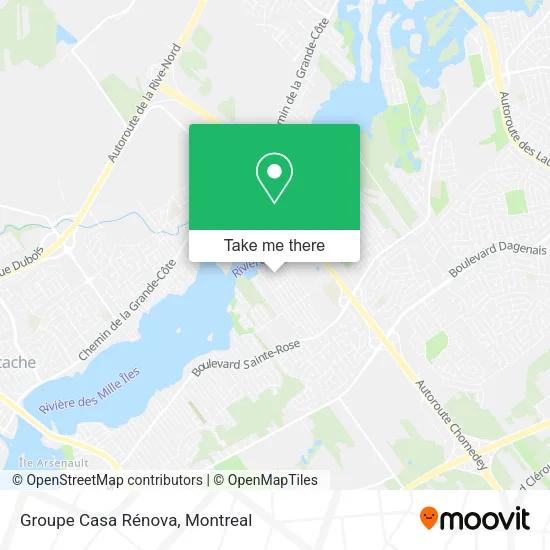 Groupe Casa Rénova map