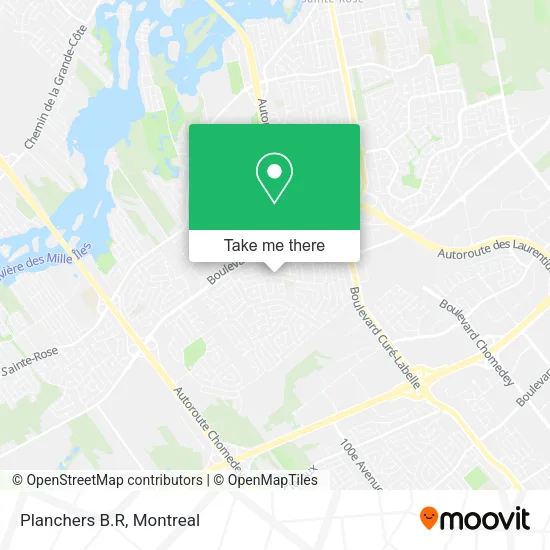 Planchers B.R map