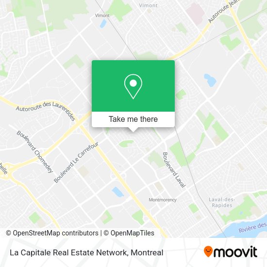 La Capitale Real Estate Network map