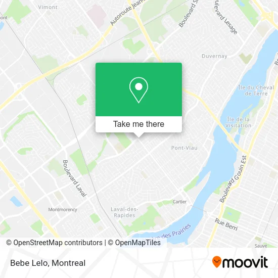 Bebe Lelo map