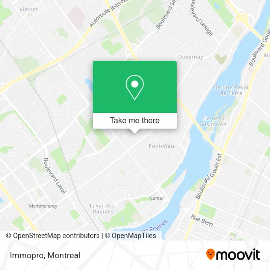 Immopro map