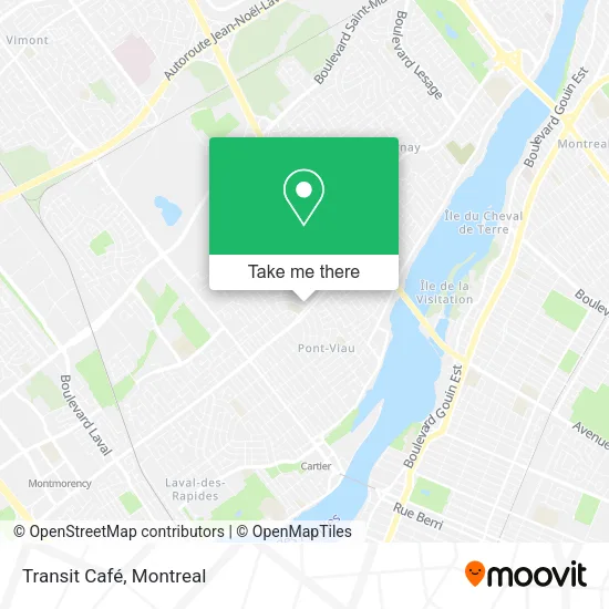 Transit Café map