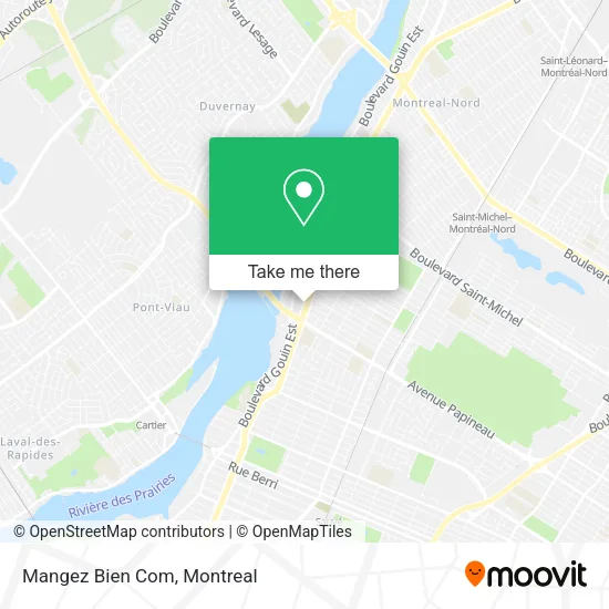 Mangez Bien Com map