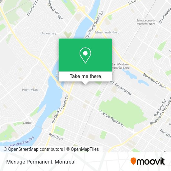 Ménage Permanent map