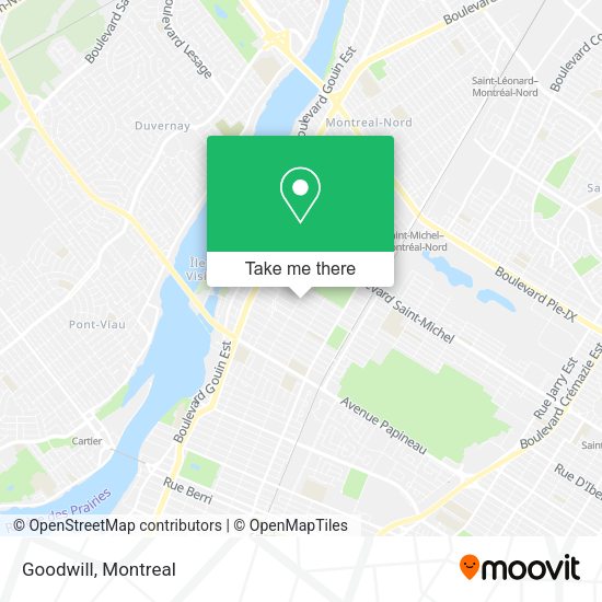 Goodwill map