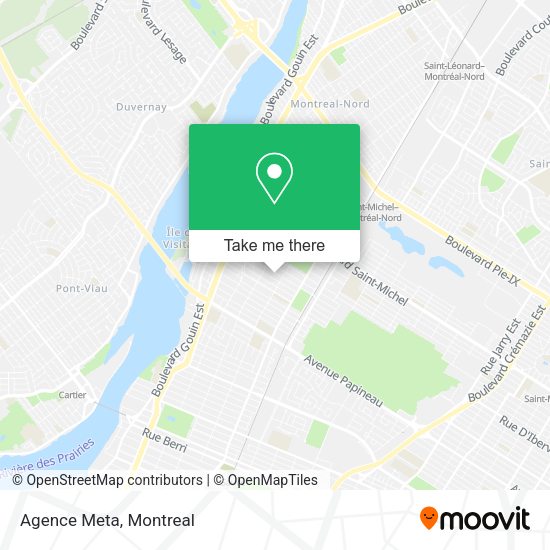 Agence Meta map