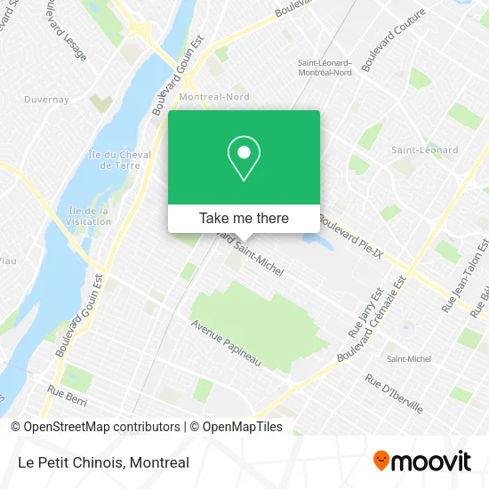 Le Petit Chinois map