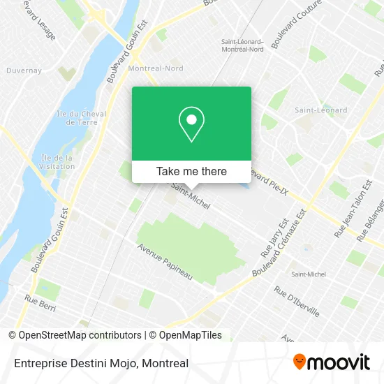 Entreprise Destini Mojo map