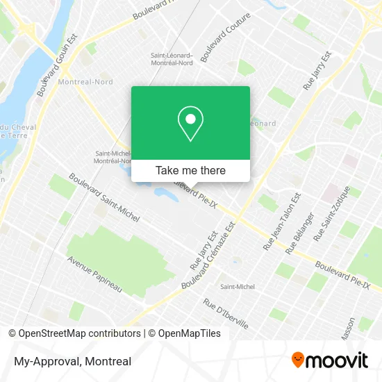 My-Approval map