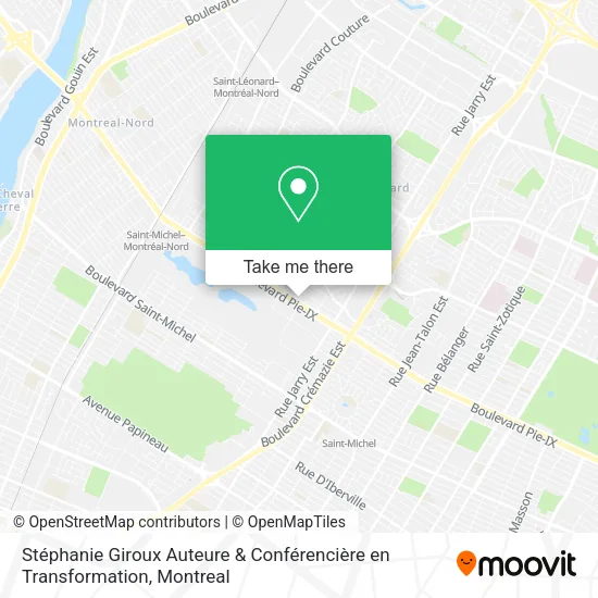 Stéphanie Giroux Auteure & Conférencière en Transformation map