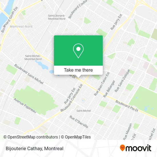 Bijouterie Cathay map