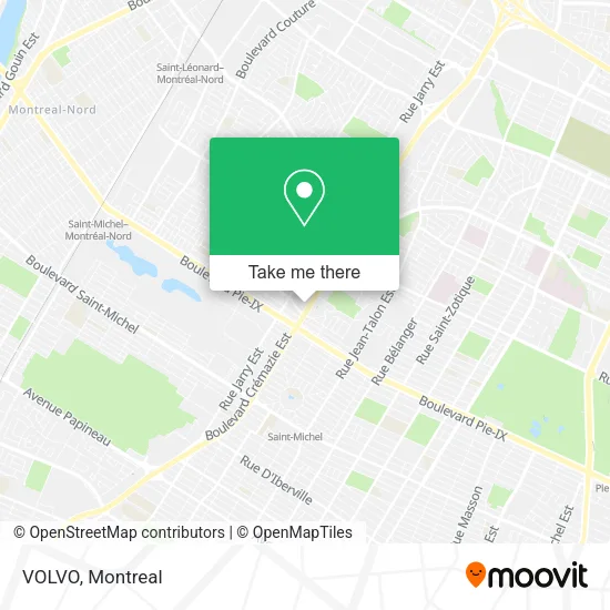 VOLVO map