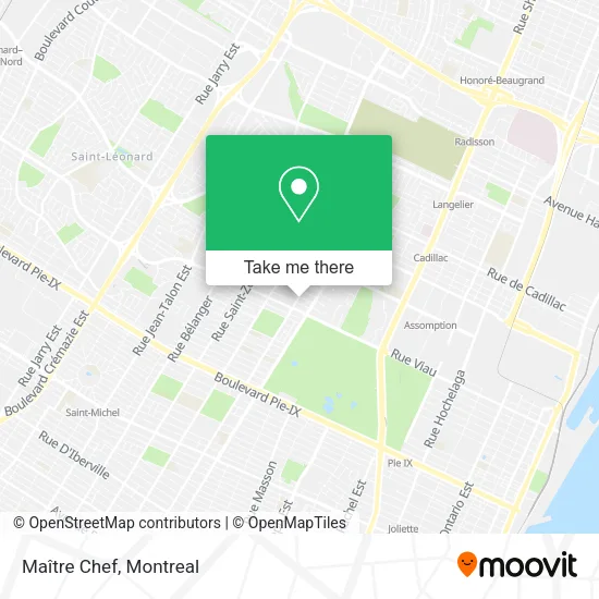 Maître Chef map