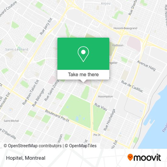 Hopitel map