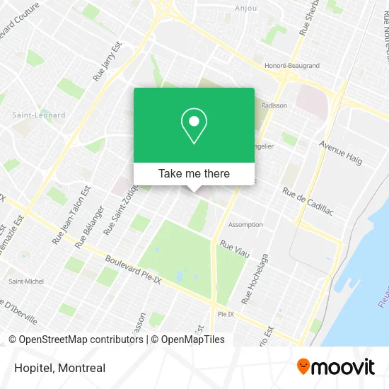 Hopitel map