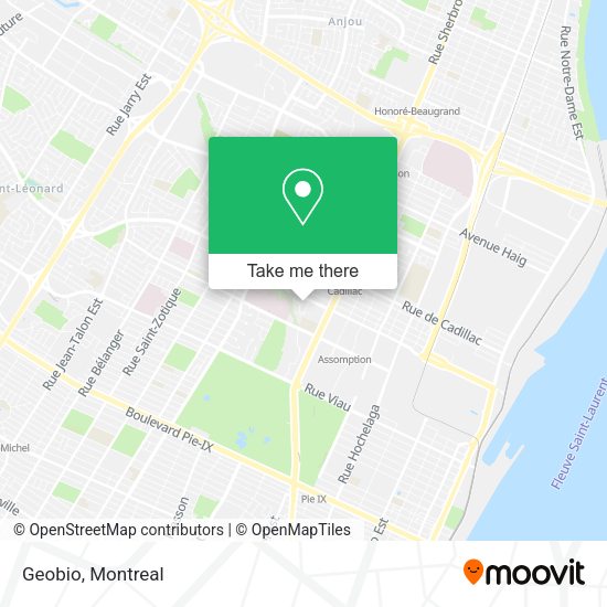 Geobio map