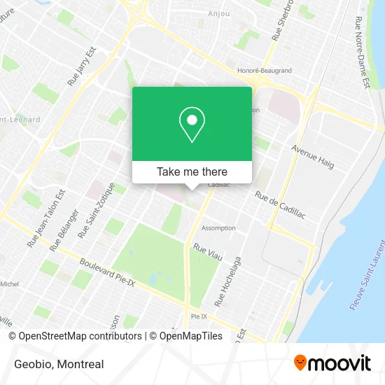 Geobio map