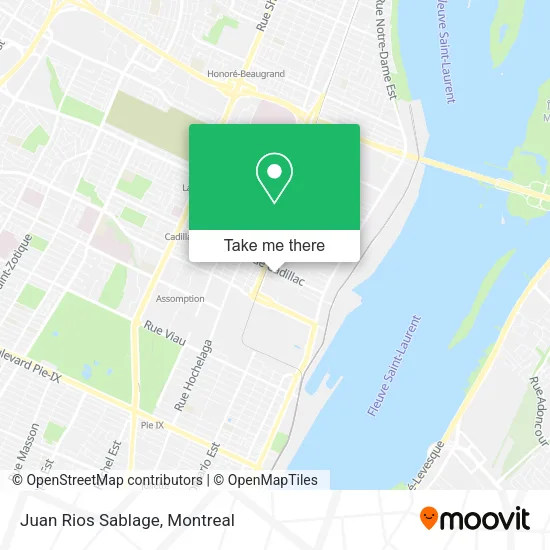 Juan Rios Sablage map