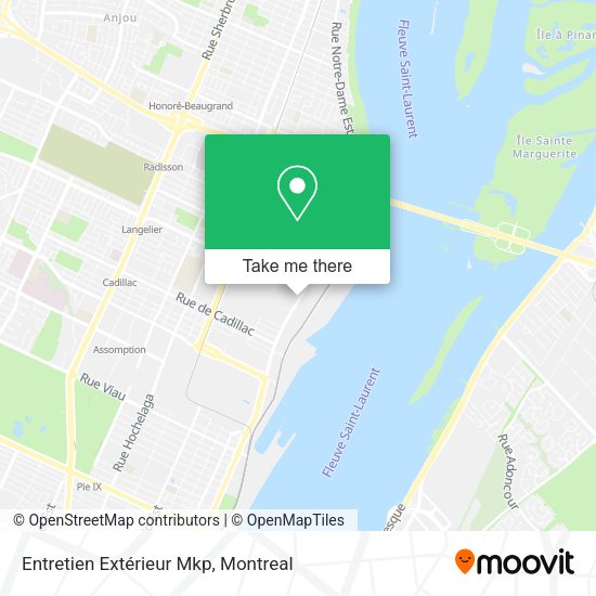 Entretien Extérieur Mkp map