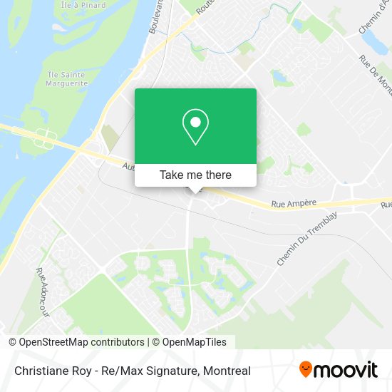 Christiane Roy - Re / Max Signature map