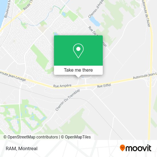 RAM map