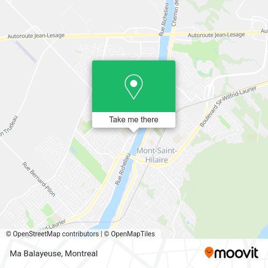 Ma Balayeuse map