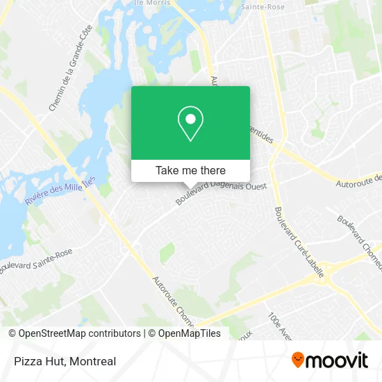 Pizza Hut map