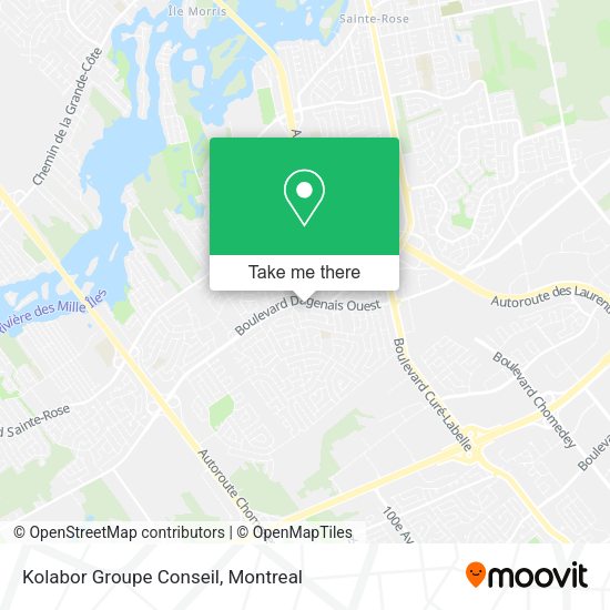 Kolabor Groupe Conseil map