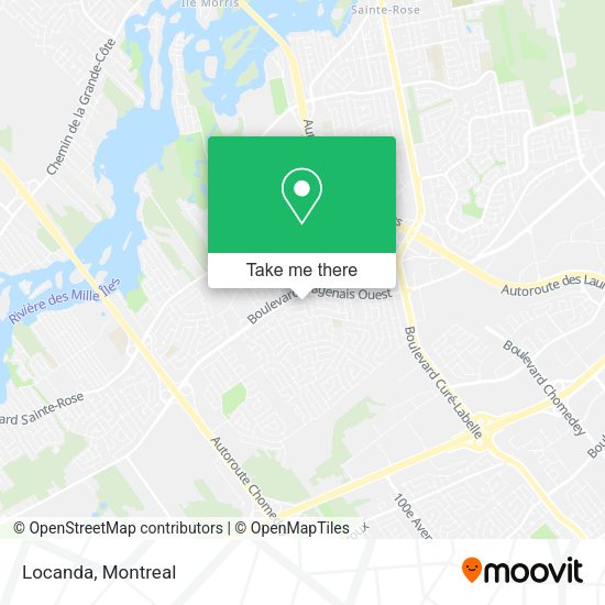 Locanda map