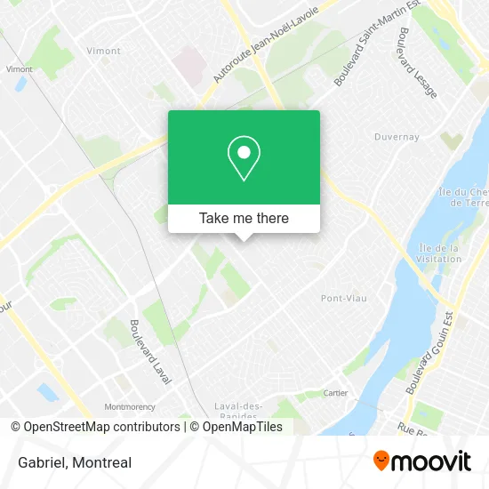 Gabriel map
