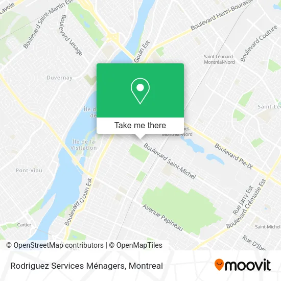 Rodriguez Services Ménagers map