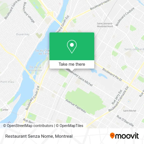 Restaurant Senza Nome map