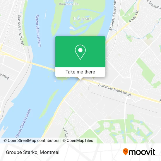 Groupe Starko map