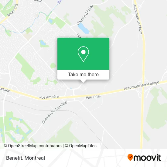 Benefit map
