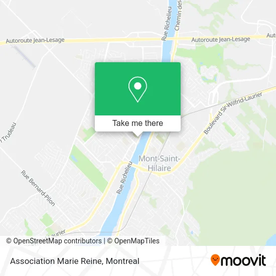 Association Marie Reine map