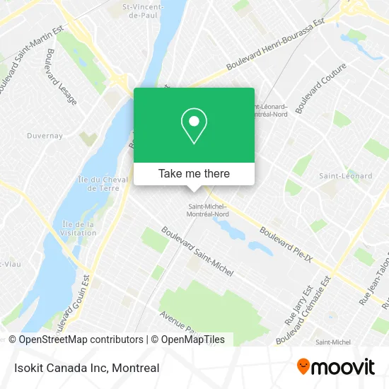 Isokit Canada Inc map
