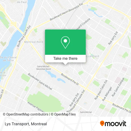 Lys Transport map