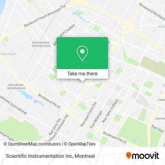 Scientific Instrumentation Inc map