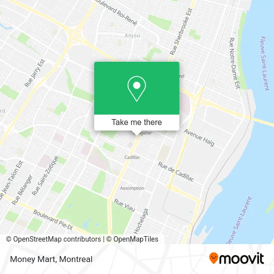 Money Mart map