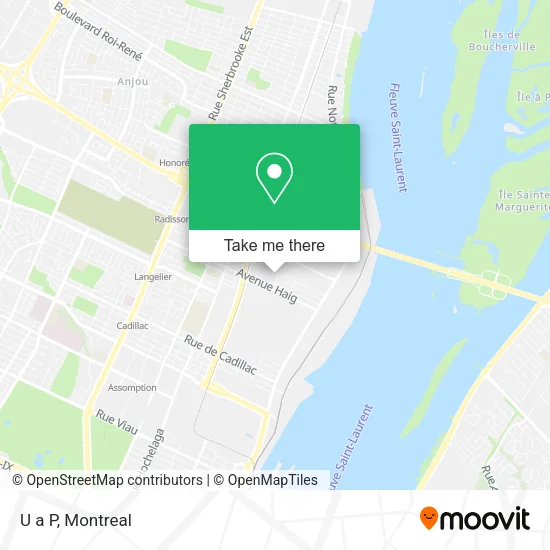 U a P map