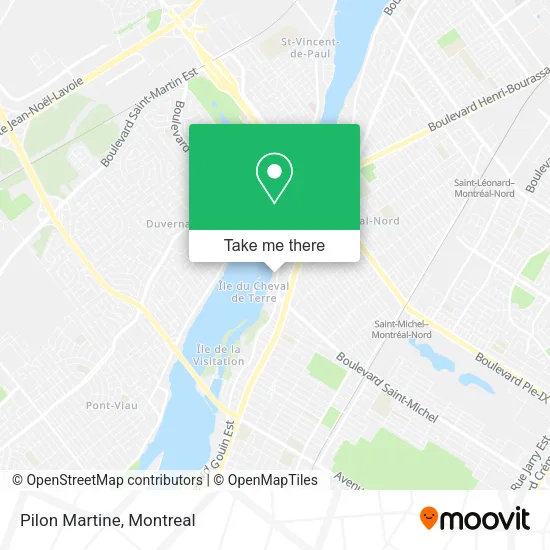 Pilon Martine map