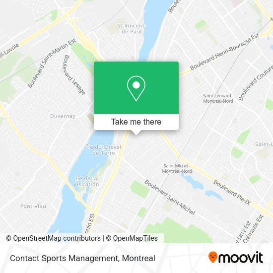 Contact Sports Management map